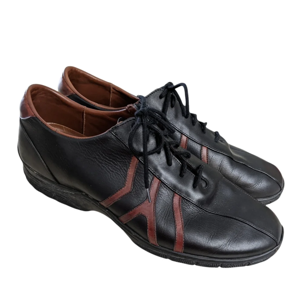 Allen Edmonds Traveler Sneaker Style Oxford Men 13B Black Brown 76007